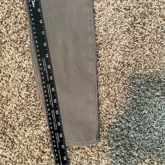 Spanx Pull On Taupe Jeans Sz Small - Picture 9 of 13